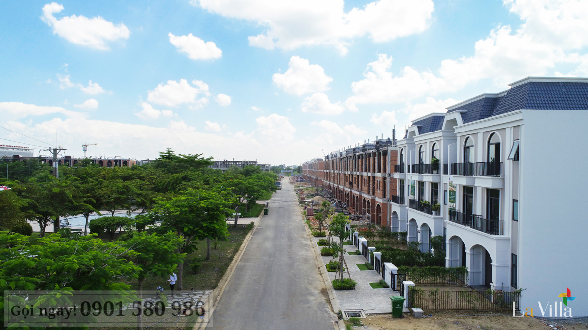 Hình thực tế dự án Lavilla Green City - Tân An tháng 7/2019