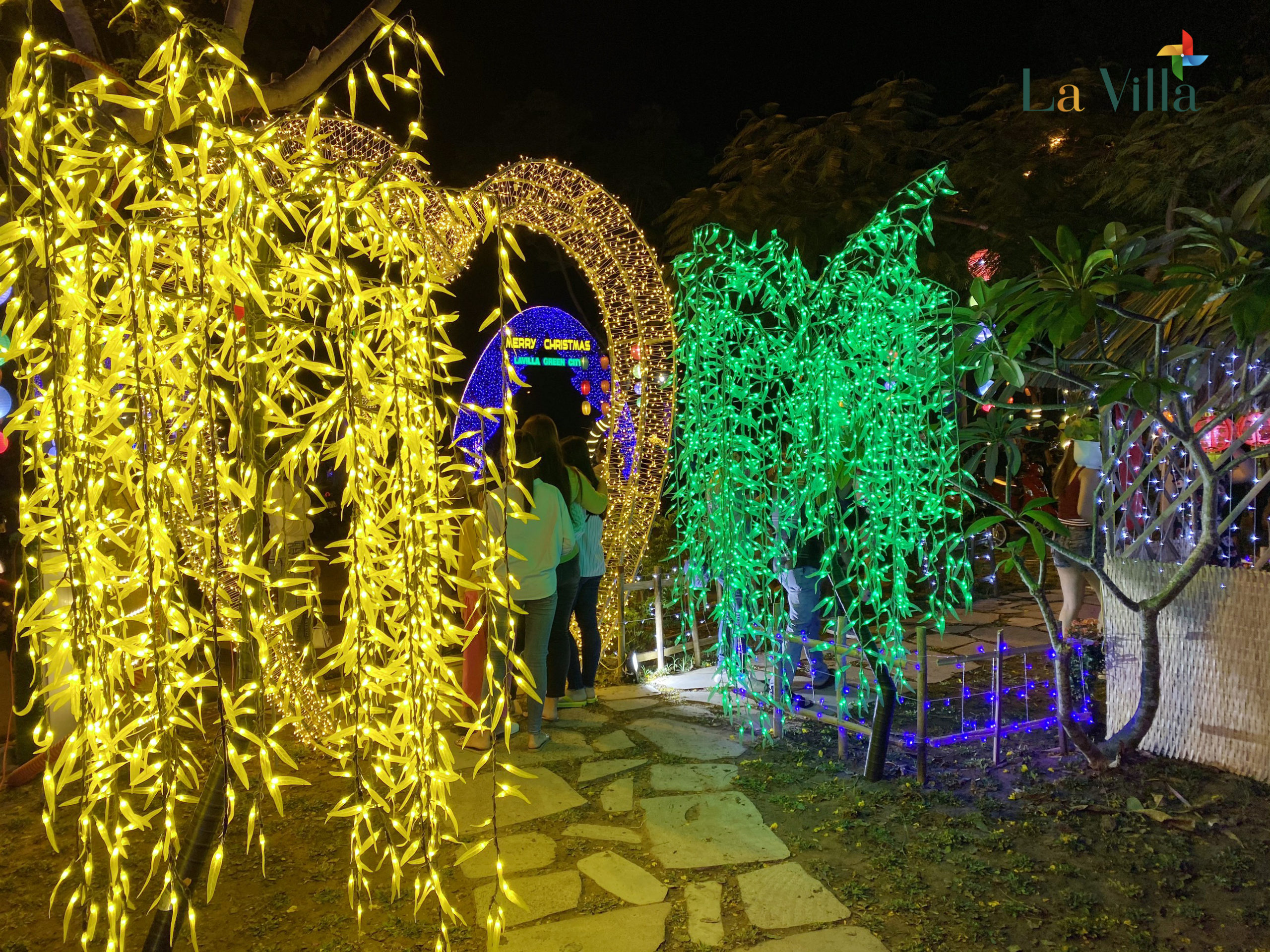 Công viên ánh sáng bên trong tiện ích nội khu của Lavilla Tân An - Hình 2